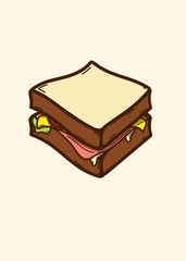 Just a sandwich