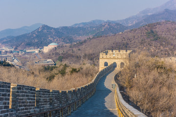 Fototapeta na wymiar The Great Wall of China, section of Badaling, China