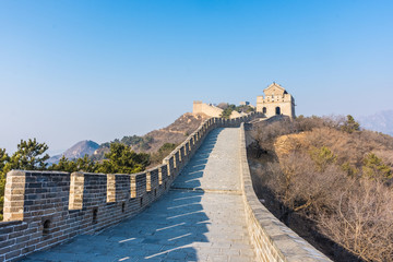Fototapeta na wymiar The Great Wall of China, section of Badaling, China