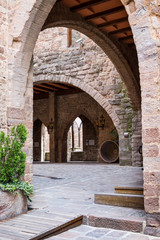 Historical Castle of Cardona in Barcelona, Catalonia.