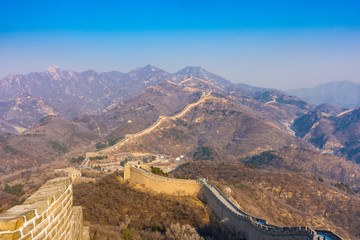 The Great Wall of China, section of Badaling, China