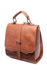 Clutch bag isolated on white