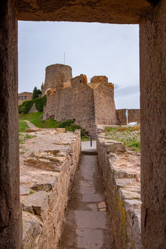 Historical Castle of Cardona in Barcelona, Catalonia.