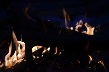 flammendes Feuer