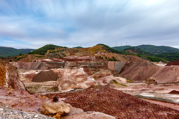 Kaolin strip mine ultra long exposure