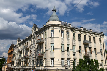 Fototapeta na wymiar Building in Kiev City, Ukraine