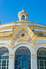 Fototapeta na wymiar The Lope de Vega Theater in Seville, Spain.