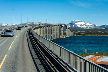 Route 862 in Troms, Northern Norway