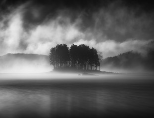 Shiroka Polyana reservoir, Bulgaria