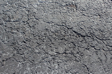 cracks in asphalt