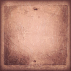 Brown grunge background. A sign on the shabby background. old metal texture. Eps 10 vector