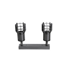 Luminaire with a non-ordinary lamp black design