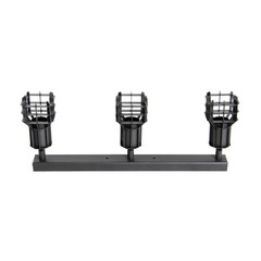 Luminaire with a non-ordinary lamp black design