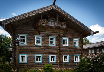 old wooden house