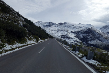 Großglockner Hochalpenstraße im September