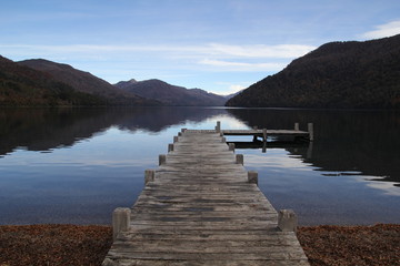 Lago Hermoso, San Martin de los Andes, Parque Nacional Lanin, Siete Lagos, Neuquen, Patagonia Argentina