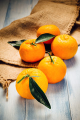 Composition of fresh mandarins