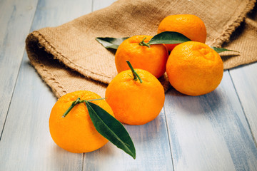 Composition of fresh mandarins