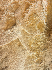 Naklejka na ściany i meble Close up of rock formation in Yellowstone National Park, Wyoming