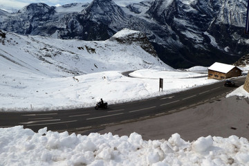 Großglockner Hochalpenstraße im September