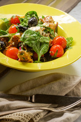 Fresh Greek Salad Chicken