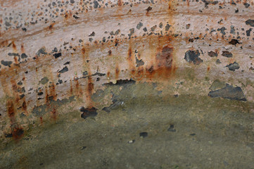 Rusted Metal Texture Background 