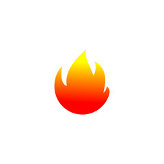 Fire Logo Design Vector