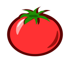 Red Tomato Vector