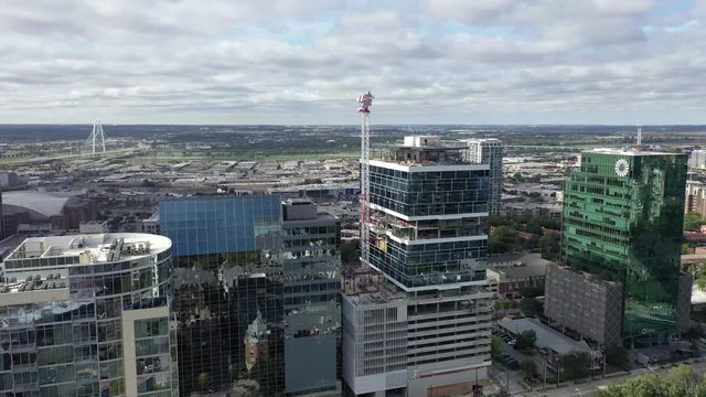 Aerial of Downtown Dallas, Texas