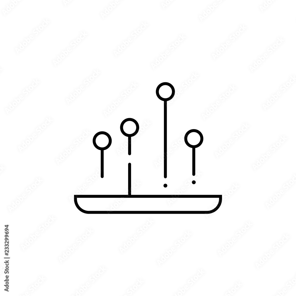 Aufkleber internet technology icon. element of internet technology icon for mobile concept and web apps. thin 