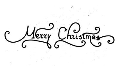 Obraz premium Merry Christmas Card.