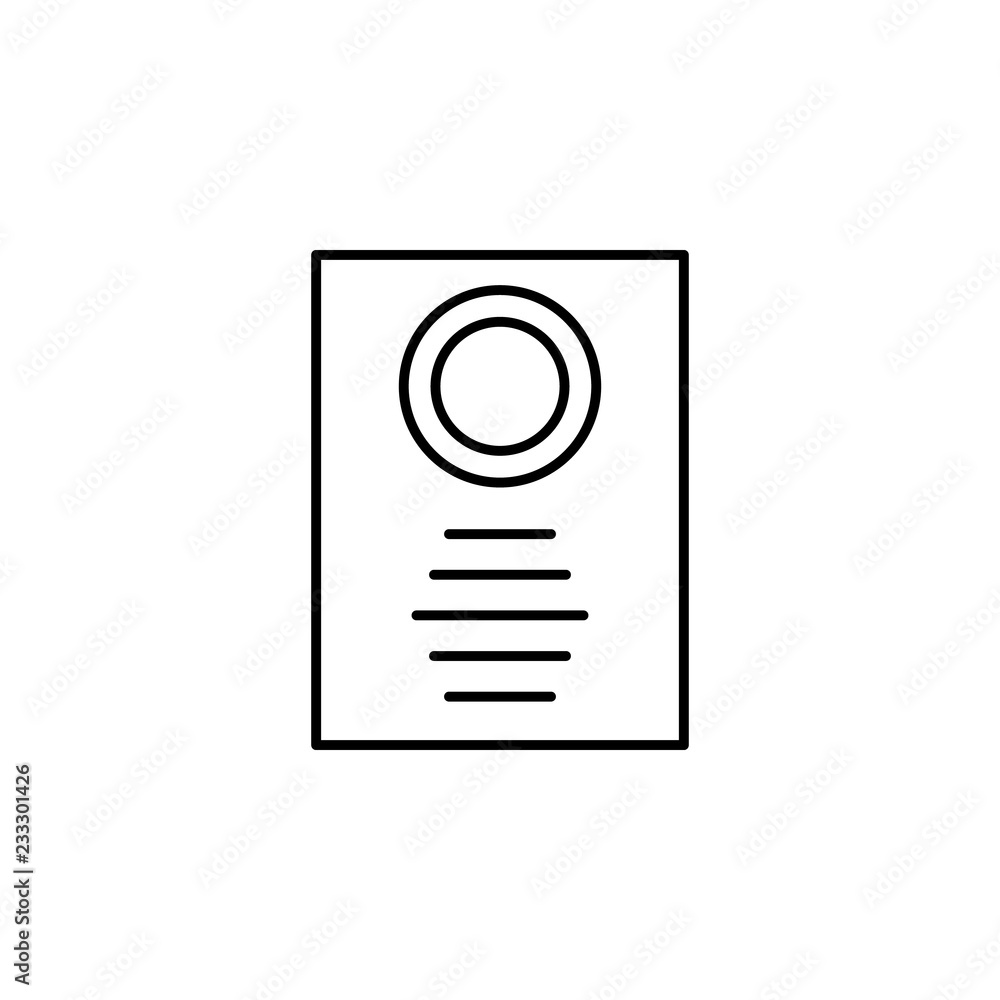 Poster audio device, sound, speaker icon. element of technology icon for mobile concept and web apps. thin 