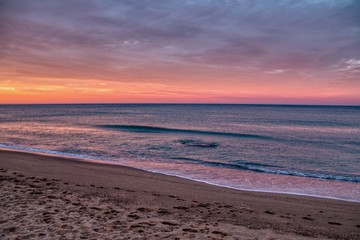 Beautiful Sunset in Cape Cod National Seashore, Massachusetts