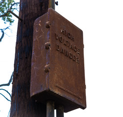 Old Power Junction Box