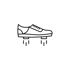 technology shoes icon. Element of technology icon for mobile concept and web apps. Thin line technology shoes icon can be used for web and mobile