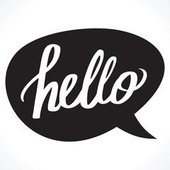 Hello illustration vector © anson_adobe