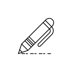 Design, pen, editing  icon. Element of editorial design icon. Thin line icon for website design and development, app development. Premium icon