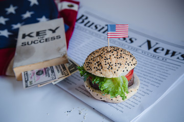 Hamburger and Business