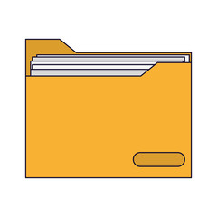Folder document symbol isolated