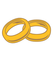 design 2 ringe schmuck schön teuer gold heiraten verlobung heiratsantrag antrag schenken geschenk junggesellenabschied hochzeit verlobung logo clipart paar liebe verliebt