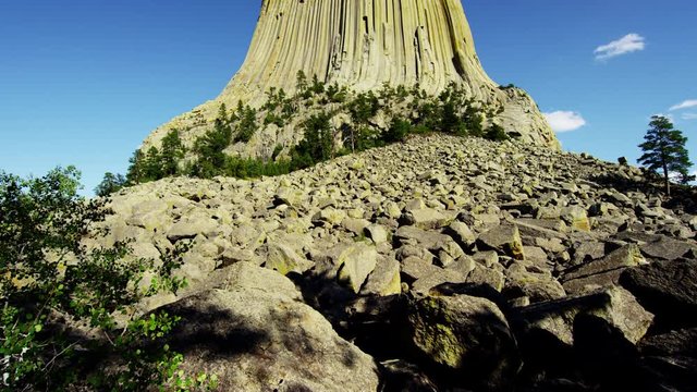 Devils Tower a National Monument in Wyoming National Park USA