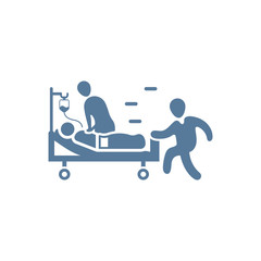 Emergency Patient Icon