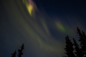 Fototapeta na wymiar Aurora Borealis in Alaska