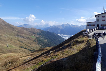 Motorradstecke am Penser Joch und Sarntal