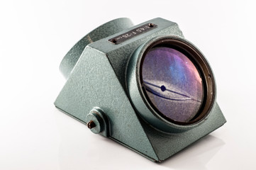 part of tomograph, medicin tool on on white background