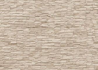 White sepia tan brown rock stone brick tile wall aged texture pattern background