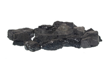 Fototapeta premium coal isolated on white background
