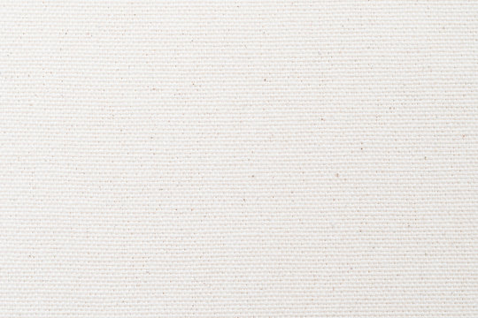 White canvas burlap texture background with cotton fabric pattern in light grey for arts painting backdrop, sacking and bagging design