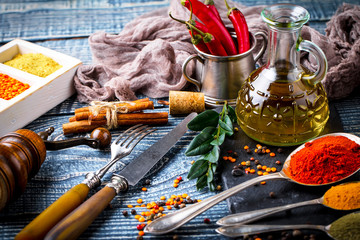 Spices and condiments for food