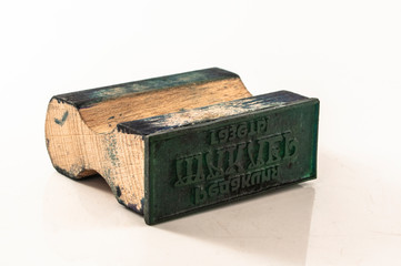 wooden stamp 
